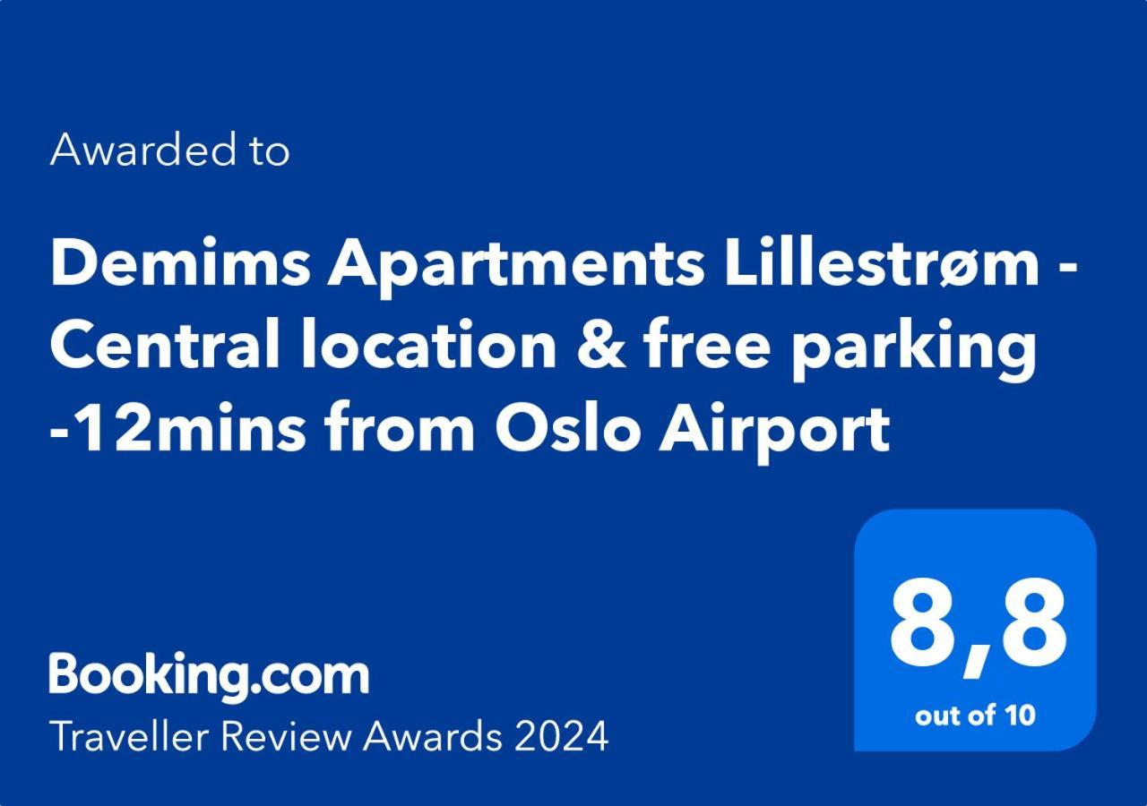 Demims Apartments - Lillestrøm Centre - 12mins from Oslo Airport Extérieur photo